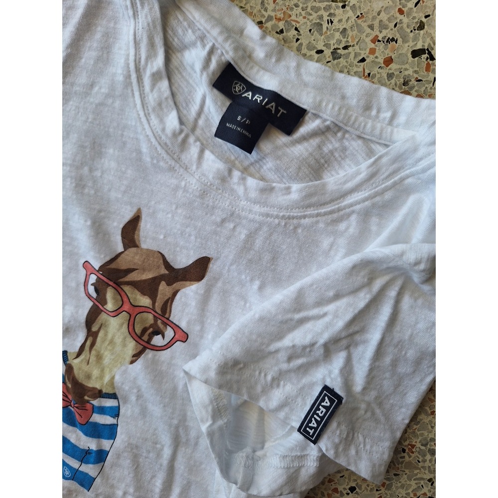 Ariat Ahoy Horsehead Crew Neck Tee - Picture 4 of 6